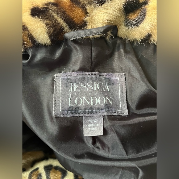 STYLISH CHEETAH FAUX FUR SUPER SOFT SIZE 12 - Picture 8 of 11